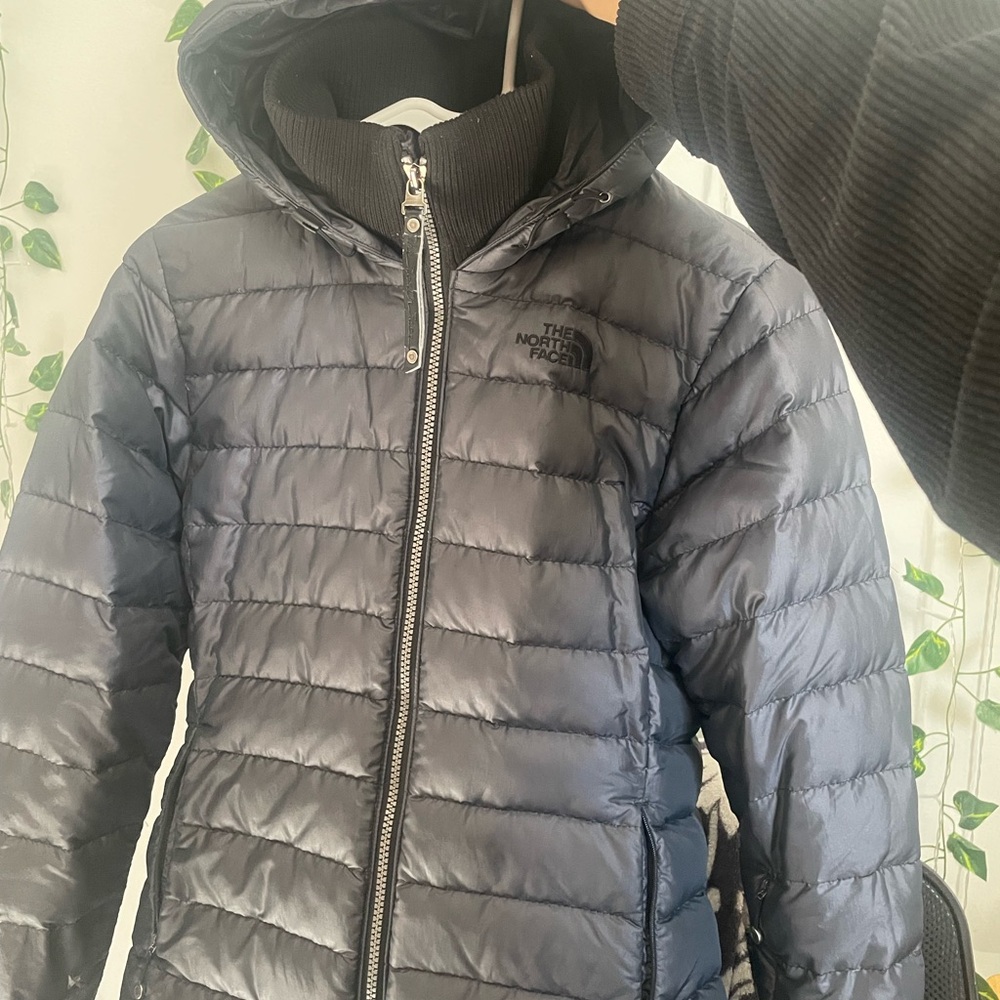 The North Face Charcoal Puffer Jacket